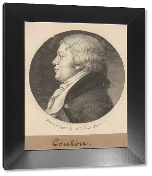 Coulon, 1801. Creator: Charles Balthazar Julien Fevret de Saint-Memin