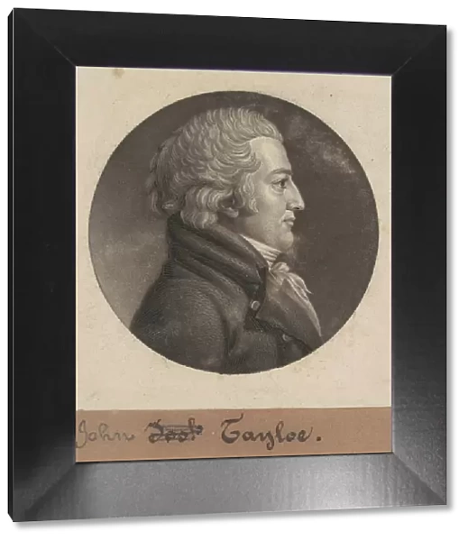 John Tayloe III, 1806. Creator: Charles Balthazar Julien Fevret de Saint-Memin