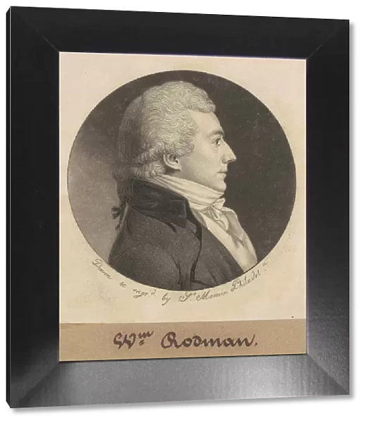 John Rodman, 1798-1803. Creator: Charles Balthazar Julien Fevret de Saint-Memin
