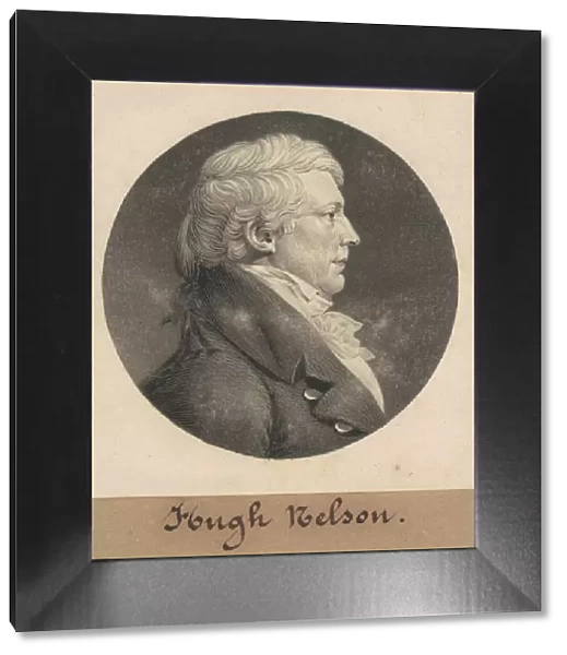 Francis Nelson, 1808. Creator: Charles Balthazar Julien Fevret de Saint-Memin