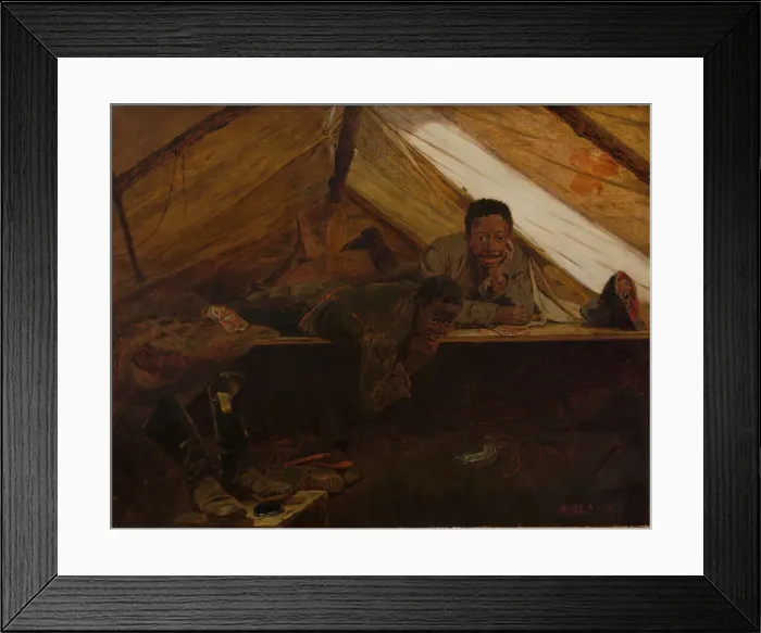 Framed Print : Army Boots, 1865. Creator: Winslow Homer Framed Print : Army Boots, 1865. Creator: Winslow Homer