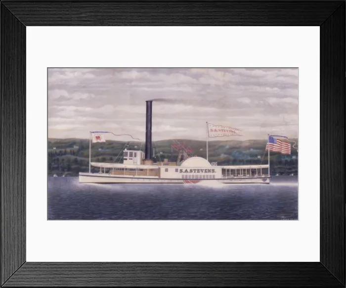 Framed Print : Sarah A. Stevens, 1873. Creator: James Bard Framed Print : Sarah A. Stevens, 1873. Creator: James Bard