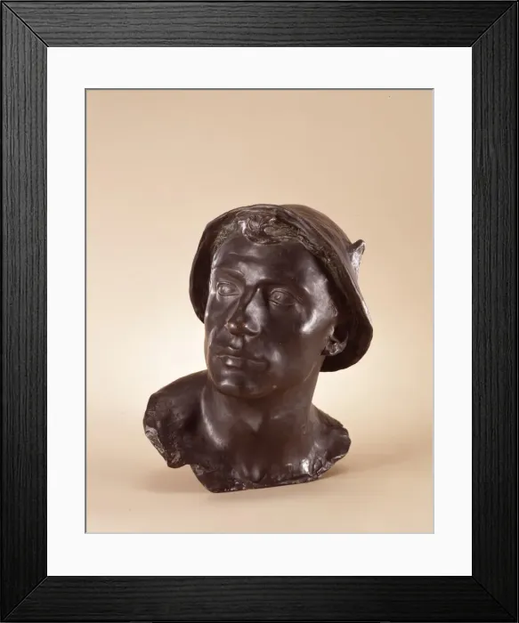 Framed Print : Hermes, 1898. Creator: Enrico Glicenstein Framed Print : Hermes, 1898. Creator: Enrico Glicenstein