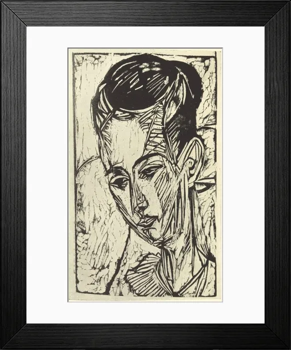 Framed Print : Die Graphik Ernst Ludwig Kirchners bis 1924, von Gustav Schiefler Band I bis 1916 Framed Print : Die Graphik Ernst Ludwig Kirchners bis 1924, von Gustav Schiefler Band I bis 1916