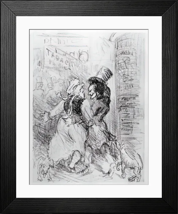 Framed Print : Vie Boheme, La, 1905. Creator: Robert Henri Framed Print : Vie Boheme, La, 1905. Creator: Robert Henri