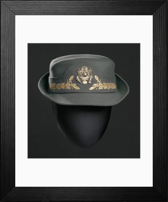 Framed Print : Womens US Army Service uniform worn by Brigadier General Hazel Johnson-Brown, 1980 Framed Print : Womens US Army Service uniform worn by Brigadier General Hazel Johnson-Brown, 1980