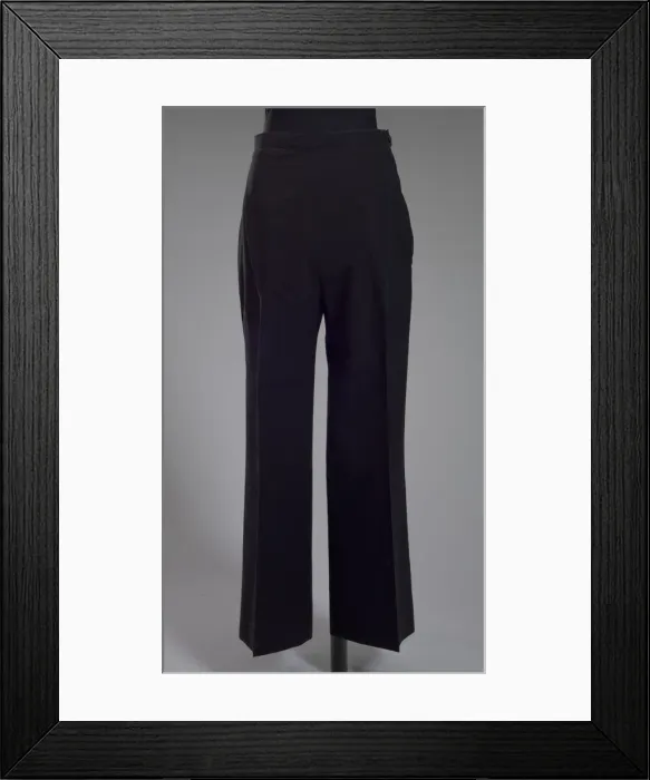Framed Print : US Navy dress uniform pants worn by Admiral Michelle Howard, 1999 Framed Print : US Navy dress uniform pants worn by Admiral Michelle Howard, 1999