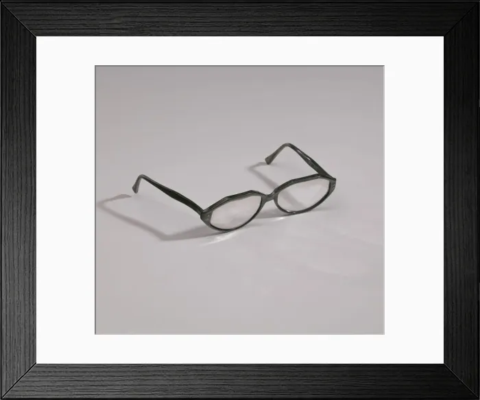 Framed Print : Eyeglasses from Maes Millinery Shop, 1941-1994. Creator: Sherman Optical USA Framed Print : Eyeglasses from Maes Millinery Shop, 1941-1994. Creator: Sherman Optical USA