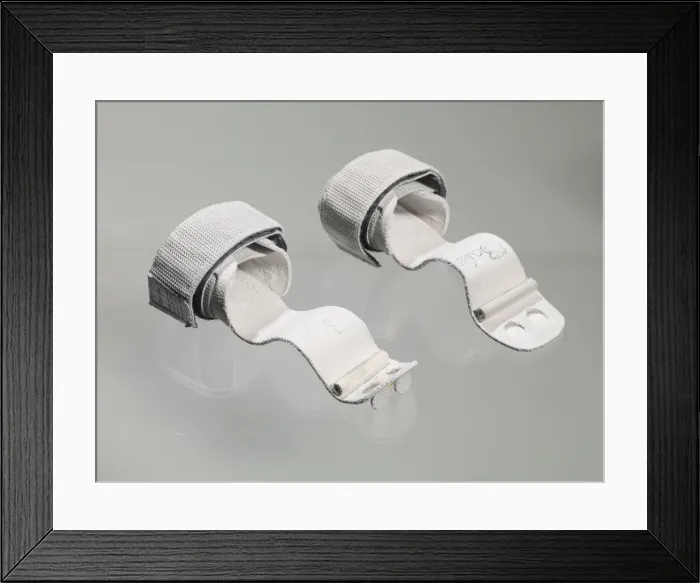 Framed Print : Uneven bar grips used by Gabby Douglas in the 2012 London Olympics, 2012 Framed Print : Uneven bar grips used by Gabby Douglas in the 2012 London Olympics, 2012