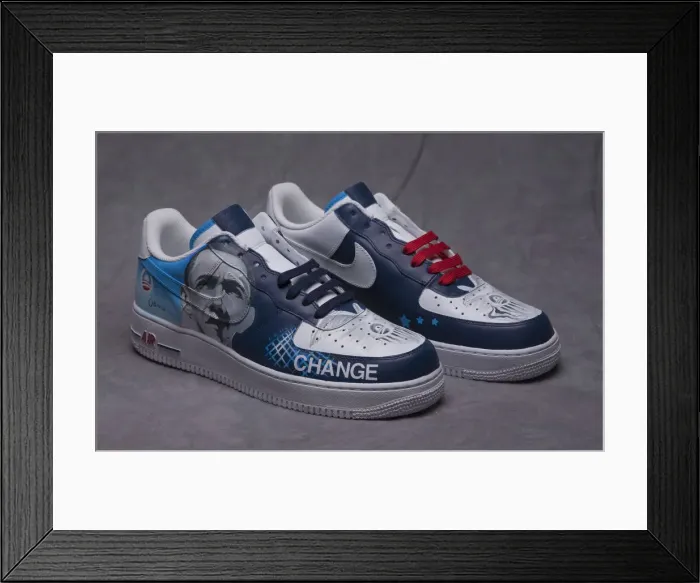 Framed Print : Obama 08, 2008. Creator: Van Taylor Monroe Framed Print : Obama 08, 2008. Creator: Van Taylor Monroe
