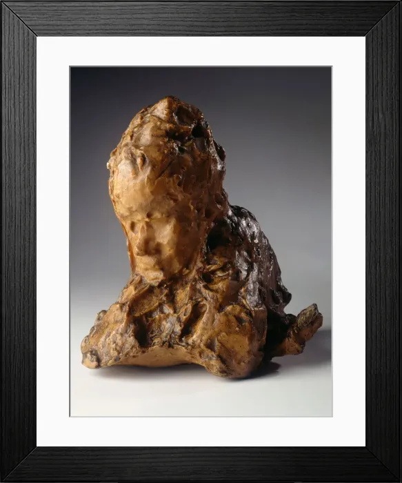 Framed Print : The Concierge, 1883 / cast c. 1899-1910. Creator: Medardo Rosso Framed Print : The Concierge, 1883 / cast c. 1899-1910. Creator: Medardo Rosso