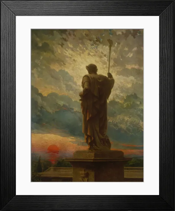Framed Print : L Empereur, 1912. Creator: Carroll Beckwith Framed Print : L Empereur, 1912. Creator: Carroll Beckwith