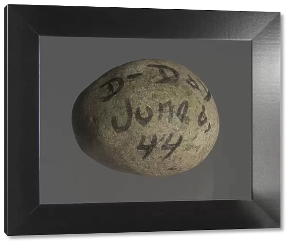 Rock from Normandy Beaches, D-Day 1944, June 6, 1944. Creator: Unknown