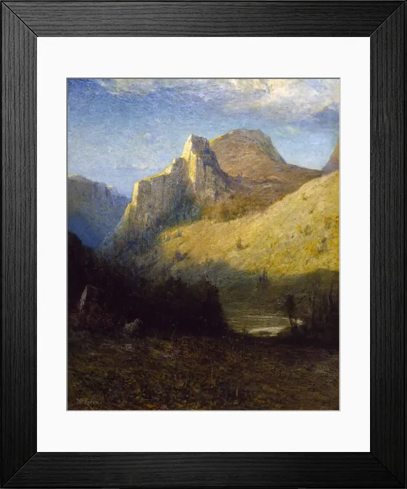 Framed Print : Castle Creek Canyon, South Dakota, 1912. Creator: Franklin De Haven Framed Print : Castle Creek Canyon, South Dakota, 1912. Creator: Franklin De Haven