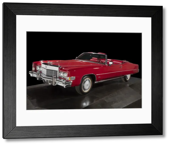 Framed Print : Red Cadillac Eldorado owned by Chuck Berry, 1973. Creator: Unknown Framed Print : Red Cadillac Eldorado owned by Chuck Berry, 1973. Creator: Unknown