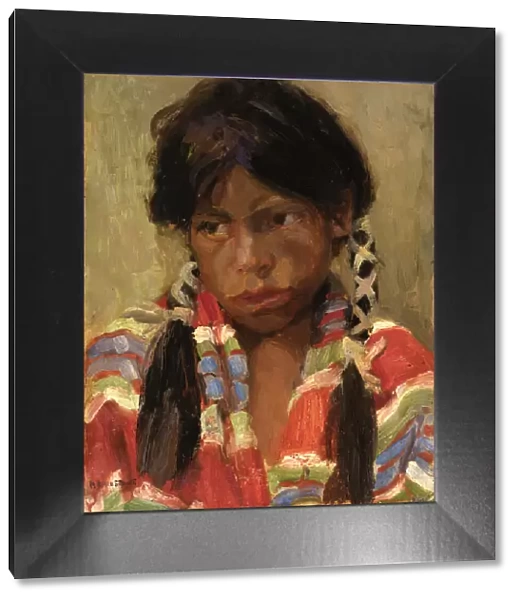 Indian Boy (Joe Archelita), 1918. Creator: Harriet Blackstone