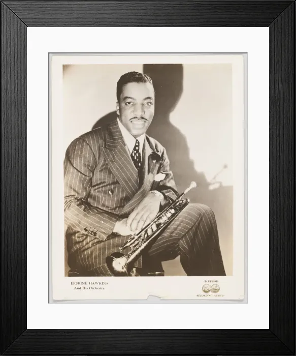 Framed Print : Photograph of Erskine Hawkins, 1938-1993. Creator: Unknown Framed Print : Photograph of Erskine Hawkins, 1938-1993. Creator: Unknown