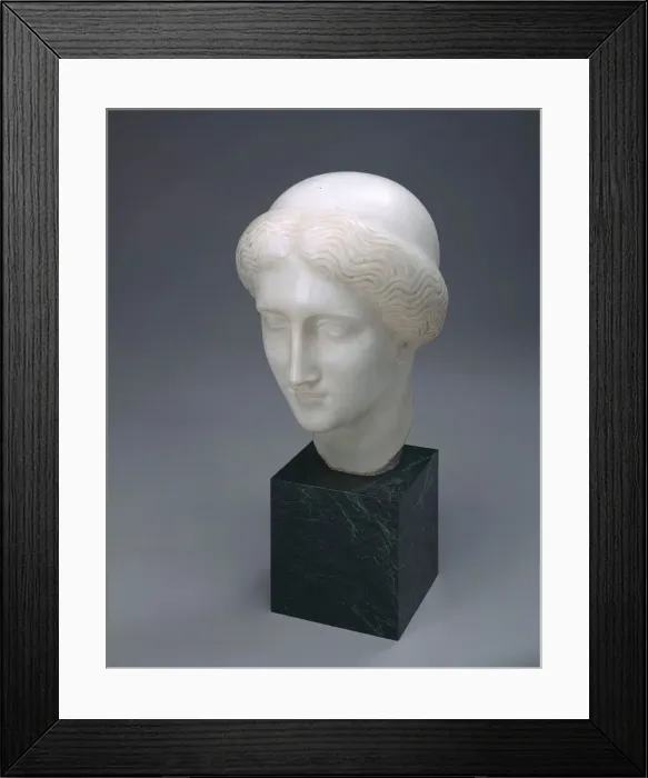 Framed Print : Classical Head, c. 1909. Creator: Elie Nadelman Framed Print : Classical Head, c. 1909. Creator: Elie Nadelman