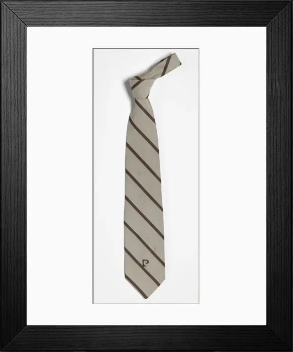 Framed Print : Necktie worn by Ira Tucker, after 1950. Creator: Pierre Cardin Framed Print : Necktie worn by Ira Tucker, after 1950. Creator: Pierre Cardin