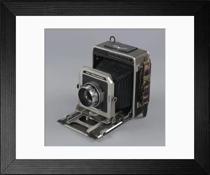 Framed Print : Camera from the studio of H. C. Anderson, 1947 - 1955. Creator: Graflex Inc Framed Print : Camera from the studio of H. C. Anderson, 1947 - 1955. Creator: Graflex Inc