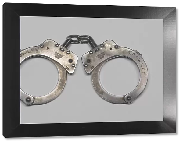 Handcuffs used in the arrest of Henry Louis Gates, Jr. 2000s. Creator: Unknown