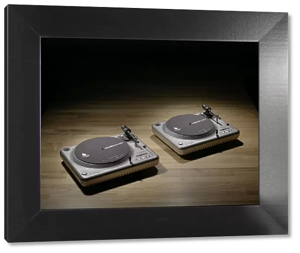 Turntable used by Grand Wizzard Theodore, 2000s. Creator: Vestax