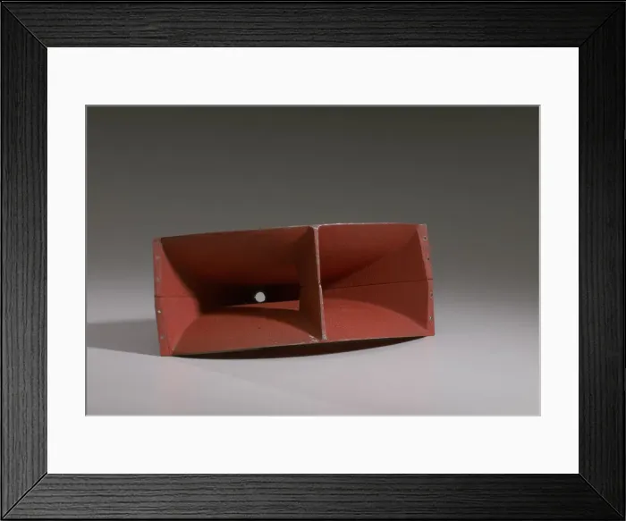 Framed Print : Horn speaker used as part of a DJ setup, 1970s. Creator: Cerwin-Vega Framed Print : Horn speaker used as part of a DJ setup, 1970s. Creator: Cerwin-Vega