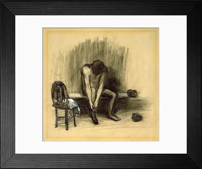 Framed Print : Boxer, c. 1907. Creator: Charles Demuth Framed Print : Boxer, c. 1907. Creator: Charles Demuth