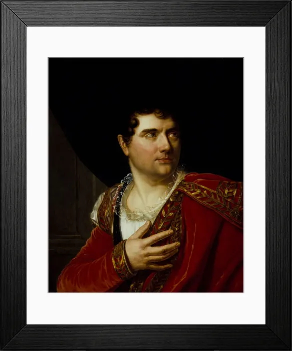Framed Print : Portrait of Jean-Baptiste-Sauveur Gavaudan (1772-1840), ca 1799 Framed Print : Portrait of Jean-Baptiste-Sauveur Gavaudan (1772-1840), ca 1799