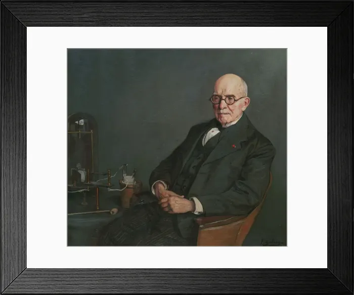 Framed Print : Portrait of the physicist Edouard Branly (1844-1940), c. 1920 Framed Print : Portrait of the physicist Edouard Branly (1844-1940), c. 1920