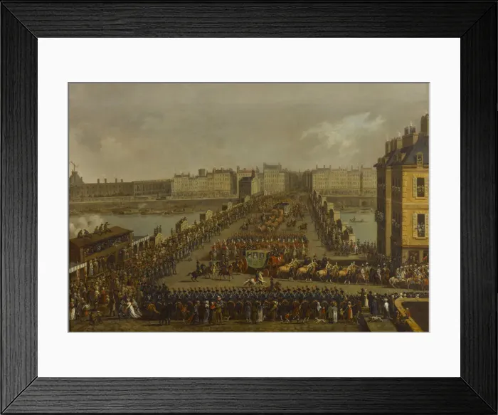 Framed Print : The imperial procession on the way to the coronation ceremony on Dec 2nd, 1804, 1805 Framed Print : The imperial procession on the way to the coronation ceremony on Dec 2nd, 1804, 1805