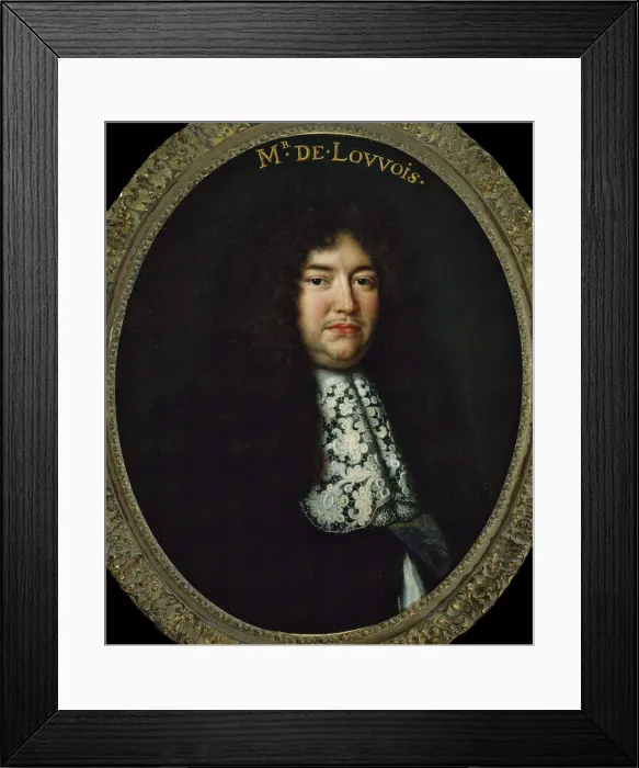 Framed Print : Portrait of Francois Michel Le Tellier, Marquis of Louvois (1641-1691), c. 1680 Framed Print : Portrait of Francois Michel Le Tellier, Marquis of Louvois (1641-1691), c. 1680