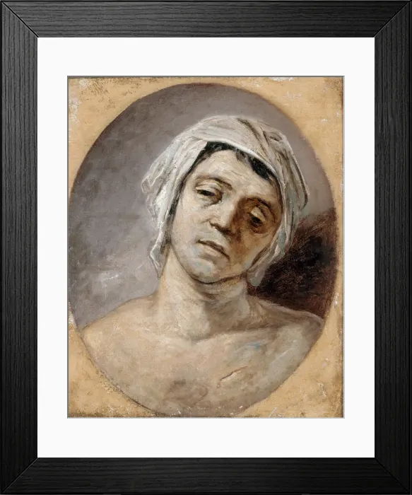 Framed Print : Marat assassine, ca 1794. Creator: David, Jacques Louis (1748-1825) Framed Print : Marat assassine, ca 1794. Creator: David, Jacques Louis (1748-1825)