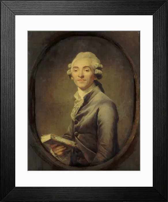 Framed Print : Bernard-Germain-Etienne de la Ville-sur-Illon, comte de Lacepede (1756-1815), c Framed Print : Bernard-Germain-Etienne de la Ville-sur-Illon, comte de Lacepede (1756-1815), c