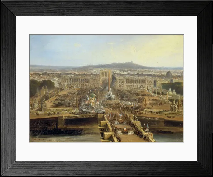 Framed Print : Fete de la Concorde, le 21 mai 1848 au Champ-de-Mars, 1848 Framed Print : Fete de la Concorde, le 21 mai 1848 au Champ-de-Mars, 1848