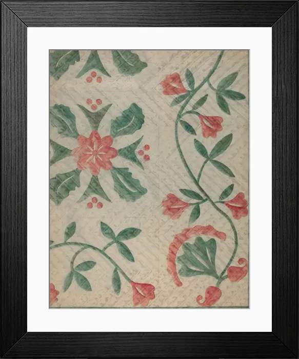 Framed Print : Quilt, c. 1937. Creator: Katherine Hastings Framed Print : Quilt, c. 1937. Creator: Katherine Hastings