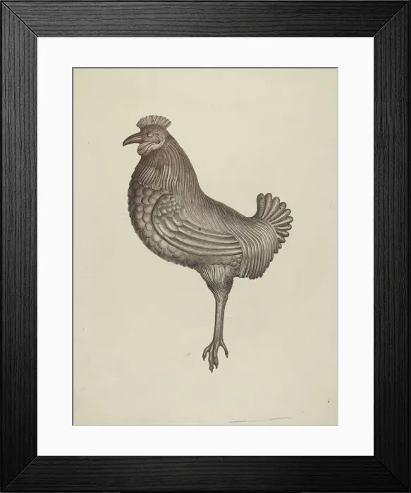 Framed Print : Weather Vane, 1935 / 1942. Creator: Robert Pohle Framed Print : Weather Vane, 1935 / 1942. Creator: Robert Pohle