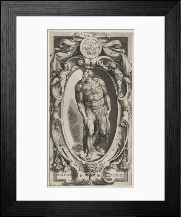 Framed Print : Saint John the Baptist, 1591. Creator: Cherubino Alberti Framed Print : Saint John the Baptist, 1591. Creator: Cherubino Alberti
