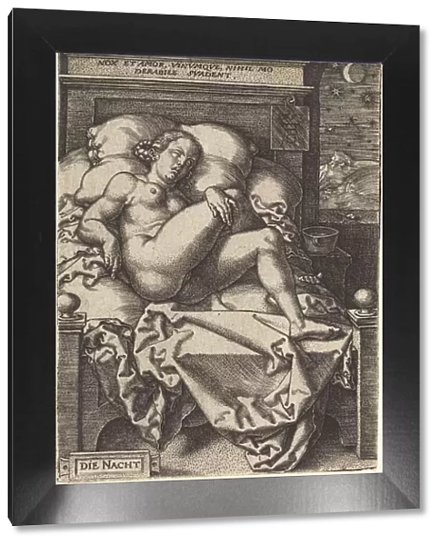 The Night, 1553. Creator: Heinrich Aldegrever