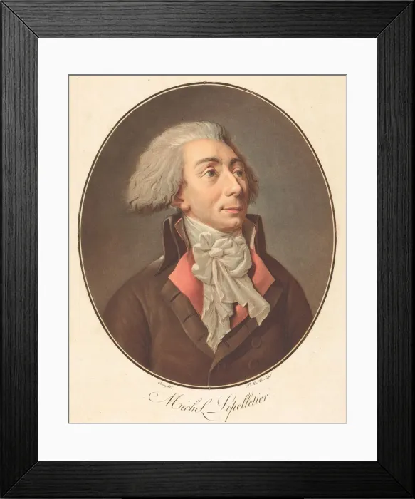 Framed Print : Michel Lepelletier, 1794. Creator: Pierre Michel Alix Framed Print : Michel Lepelletier, 1794. Creator: Pierre Michel Alix