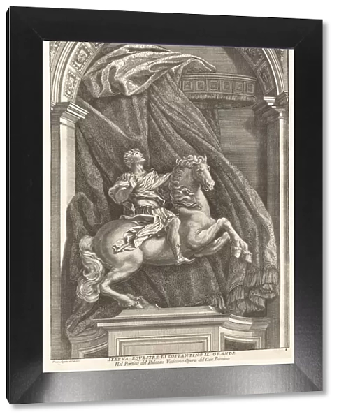 Statue of Constantine, 1704-1742. Creator: Francesco Faraone Aquila