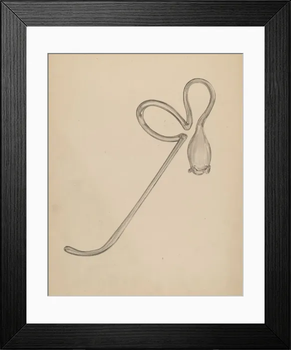 Framed Print : Jersey Pipe, c. 1930. Creator: Francis Law Durand Framed Print : Jersey Pipe, c. 1930. Creator: Francis Law Durand