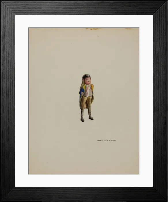 Framed Print : Doll, c. 1942. Creator: Francis Law Durand Framed Print : Doll, c. 1942. Creator: Francis Law Durand
