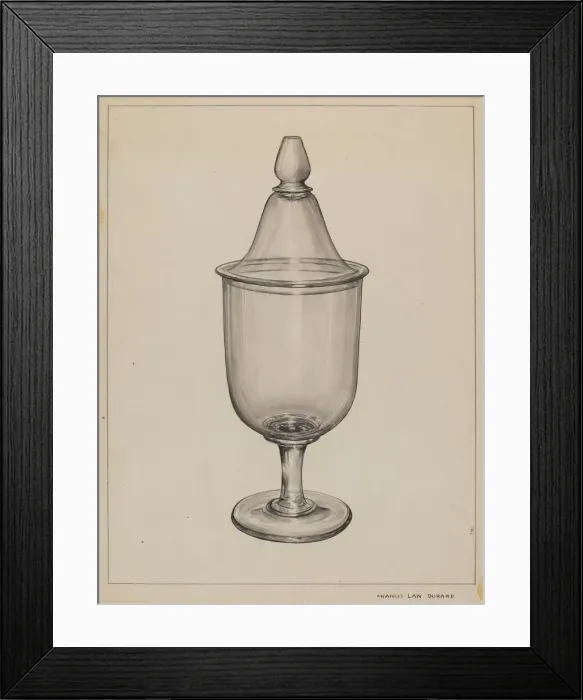 Framed Print : Candy Container, c. 1937. Creator: Francis Law Durand Framed Print : Candy Container, c. 1937. Creator: Francis Law Durand