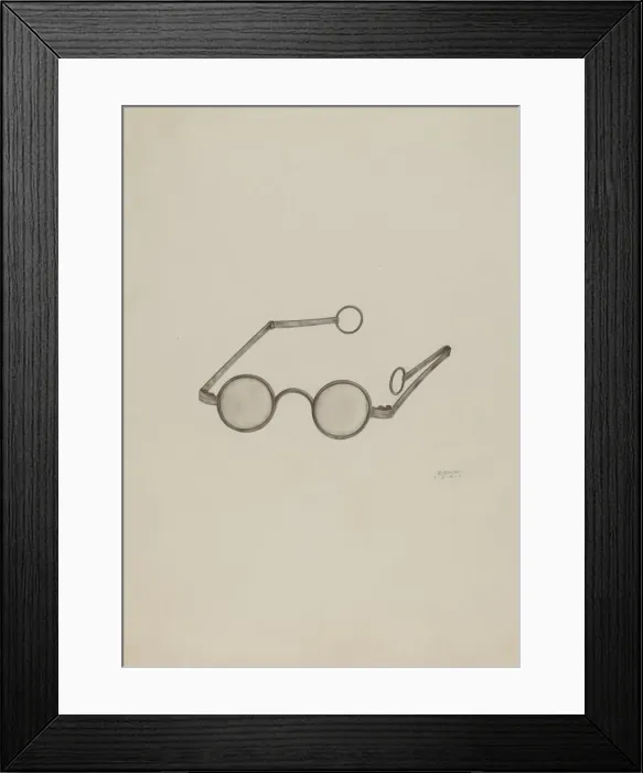 Framed Print : Spectacles, 1941. Creator: Dorothy Dwin Framed Print : Spectacles, 1941. Creator: Dorothy Dwin