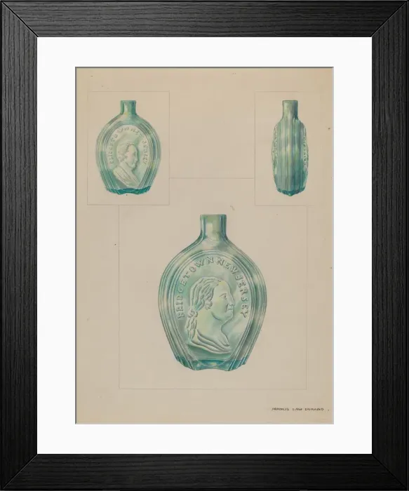 Framed Print : Bottle, c. 1936. Creator: Francis Law Durand Framed Print : Bottle, c. 1936. Creator: Francis Law Durand