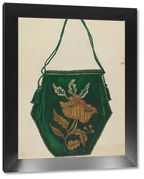 Handbag, 1935  /  1942. Creator: Florence Earl