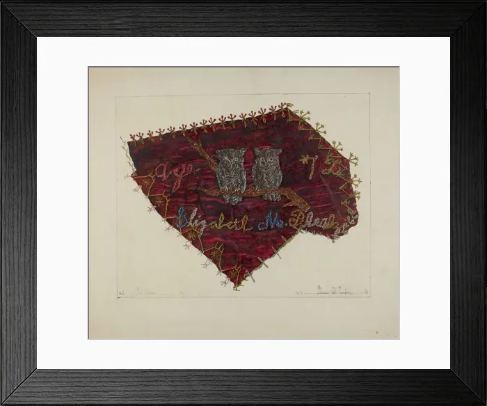 Framed Print : Patchwork Quilt, 1935 / 1942. Creator: Florence Truelson Framed Print : Patchwork Quilt, 1935 / 1942. Creator: Florence Truelson