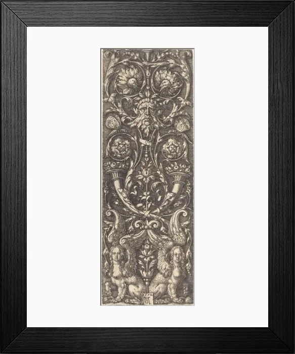 Framed Print : High Fruits with Ornaments, 1552. Creator: Heinrich Aldegrever