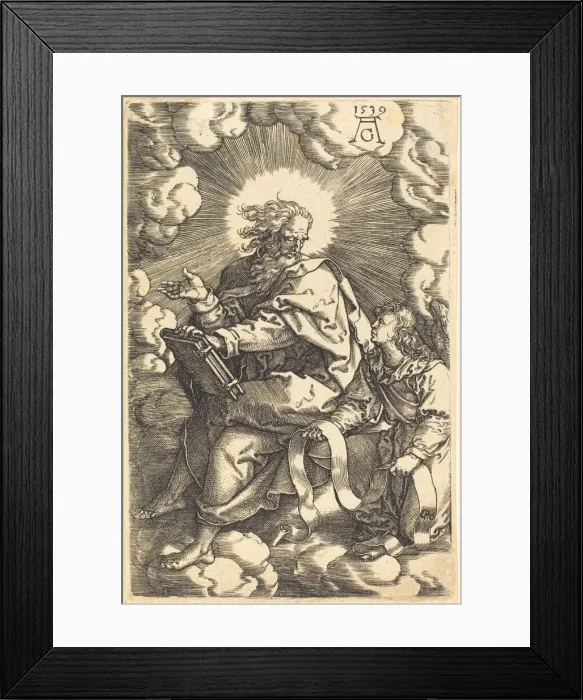 Framed Print : Matthew, 1539. Creator: Heinrich Aldegrever Framed Print : Matthew, 1539. Creator: Heinrich Aldegrever